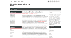 Desktop Screenshot of branoticias.com.br